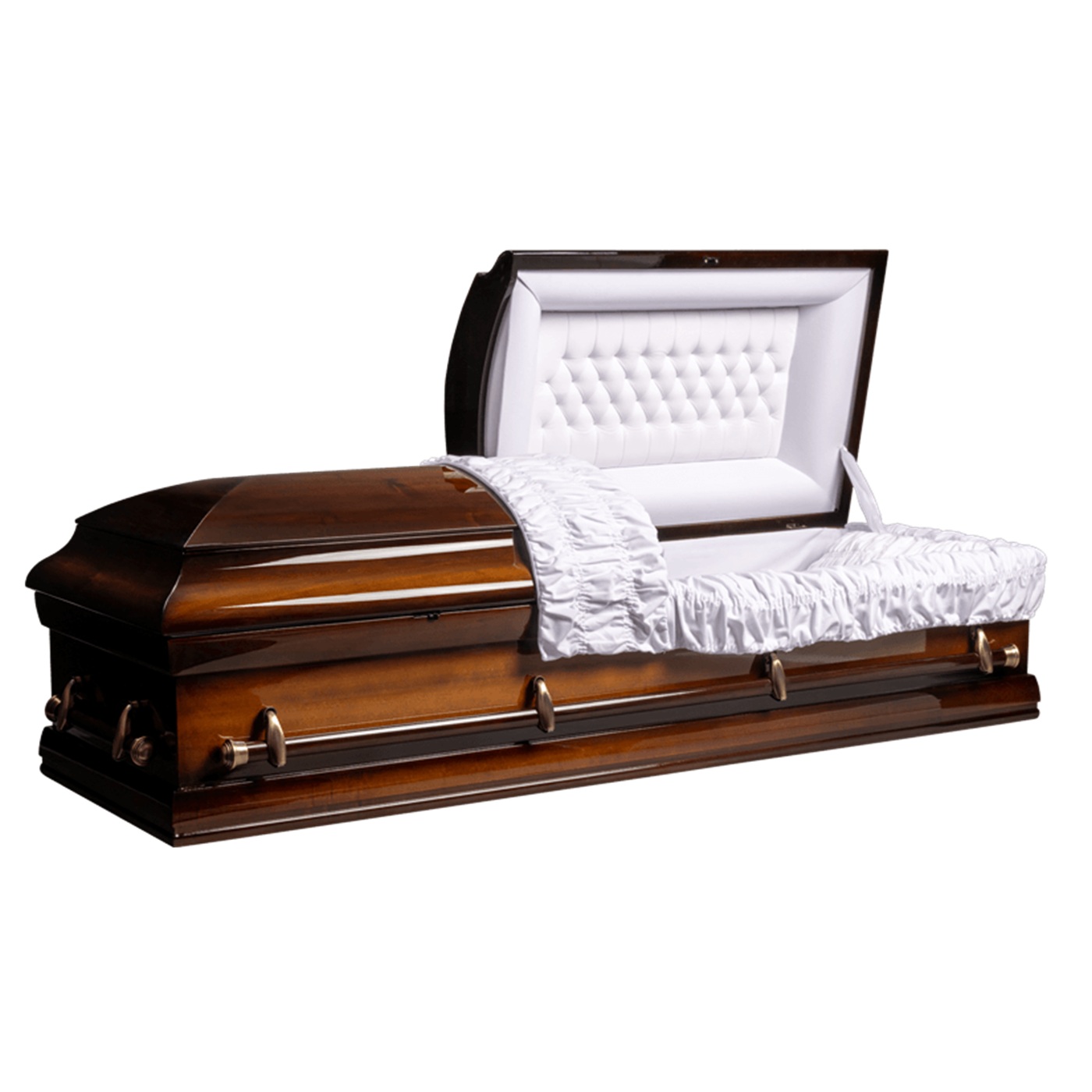 Amerikai típusú fa koporsó